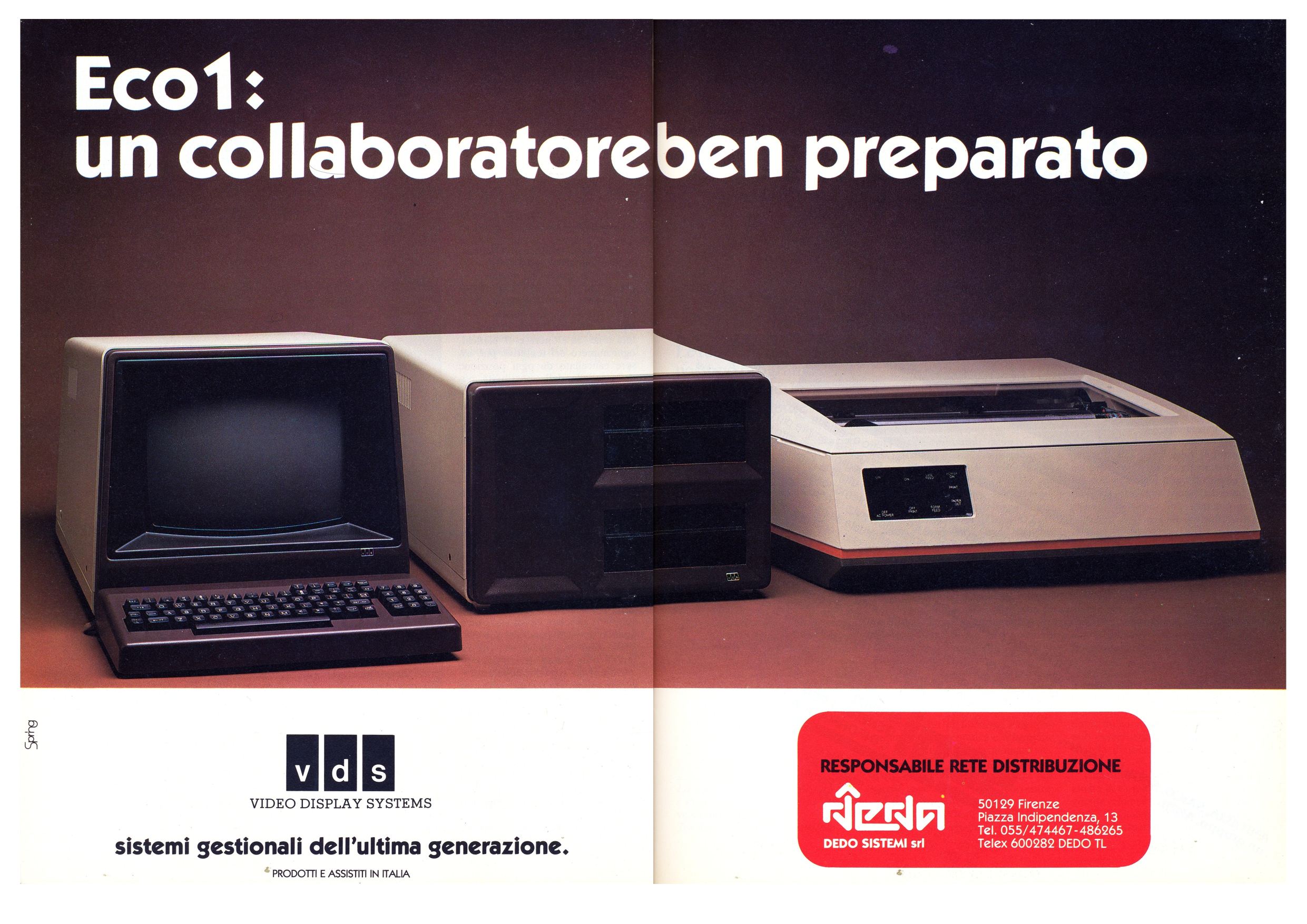 A contemporary advert for the Eco1